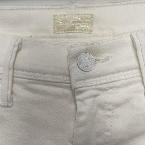 Mother Jeans The Cruiser White Flared Sz 25 - Picture 11 of 16